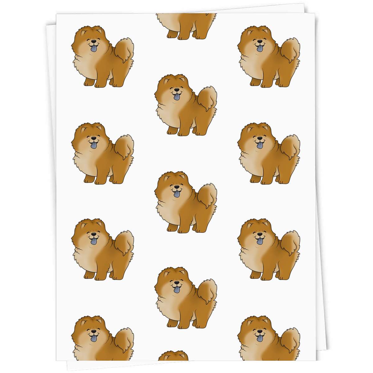 'Chow Chow Dog' Gift Wrap / Wrapping Paper / Gift Tags (GI029783)