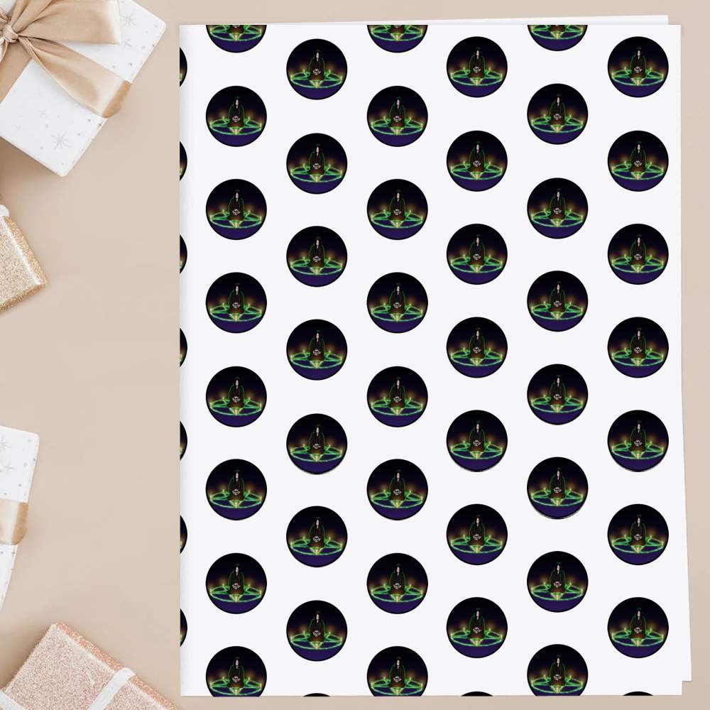 Emballage cadeau / papier demballage / étiquettes cadeaux officiel « Dark Ritual Witch » (GI030568)