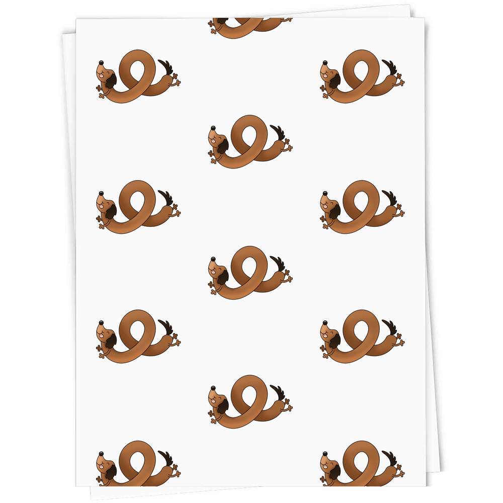 'Long Sausage Dog' Gift Wrap / Wrapping Paper / Gift Tags (GI034429) - Picture 5 of 16