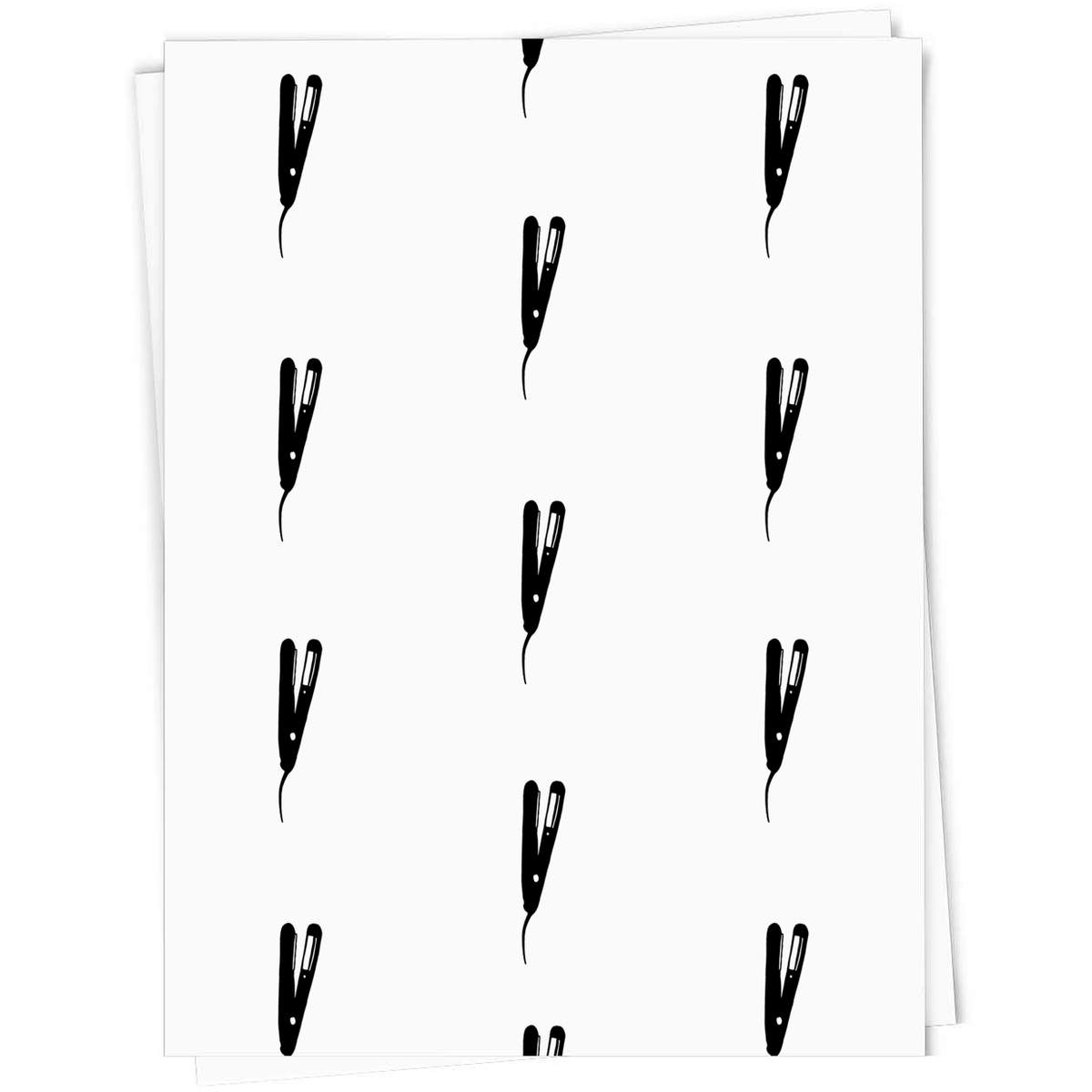 'Hair Straighteners' Gift Wrap / Wrapping Paper / Gift Tags (GI007070)