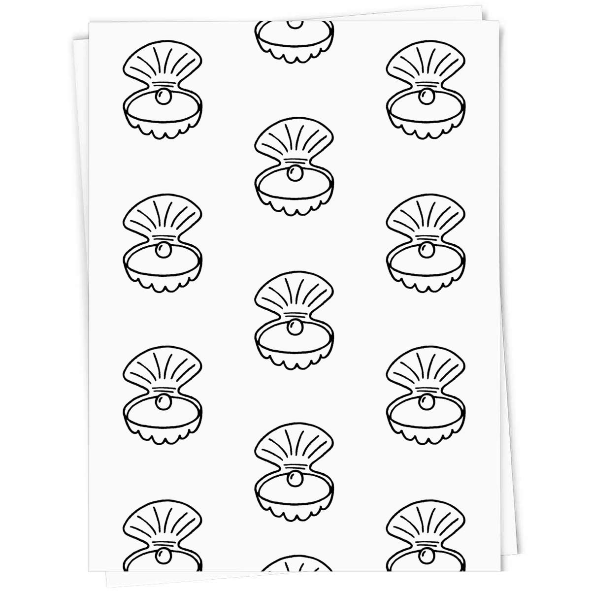 'Ocean Pearl' Gift Wrap / Wrapping Paper / Gift Tags (GI016657)