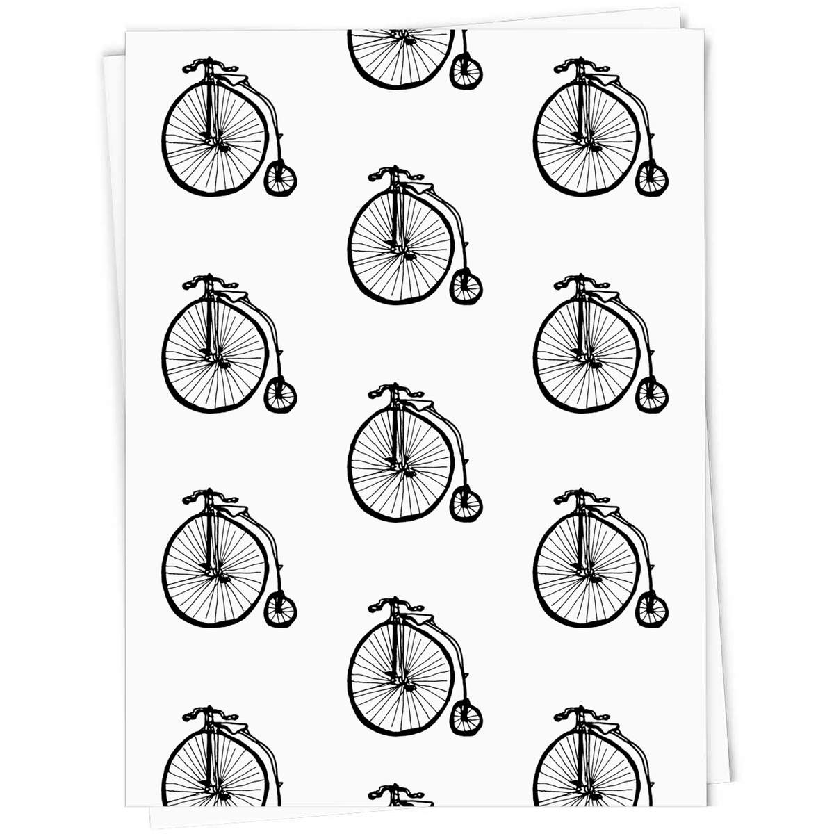 'Penny Farthing' Gift Wrap / Wrapping Paper / Gift Tags (GI022222)