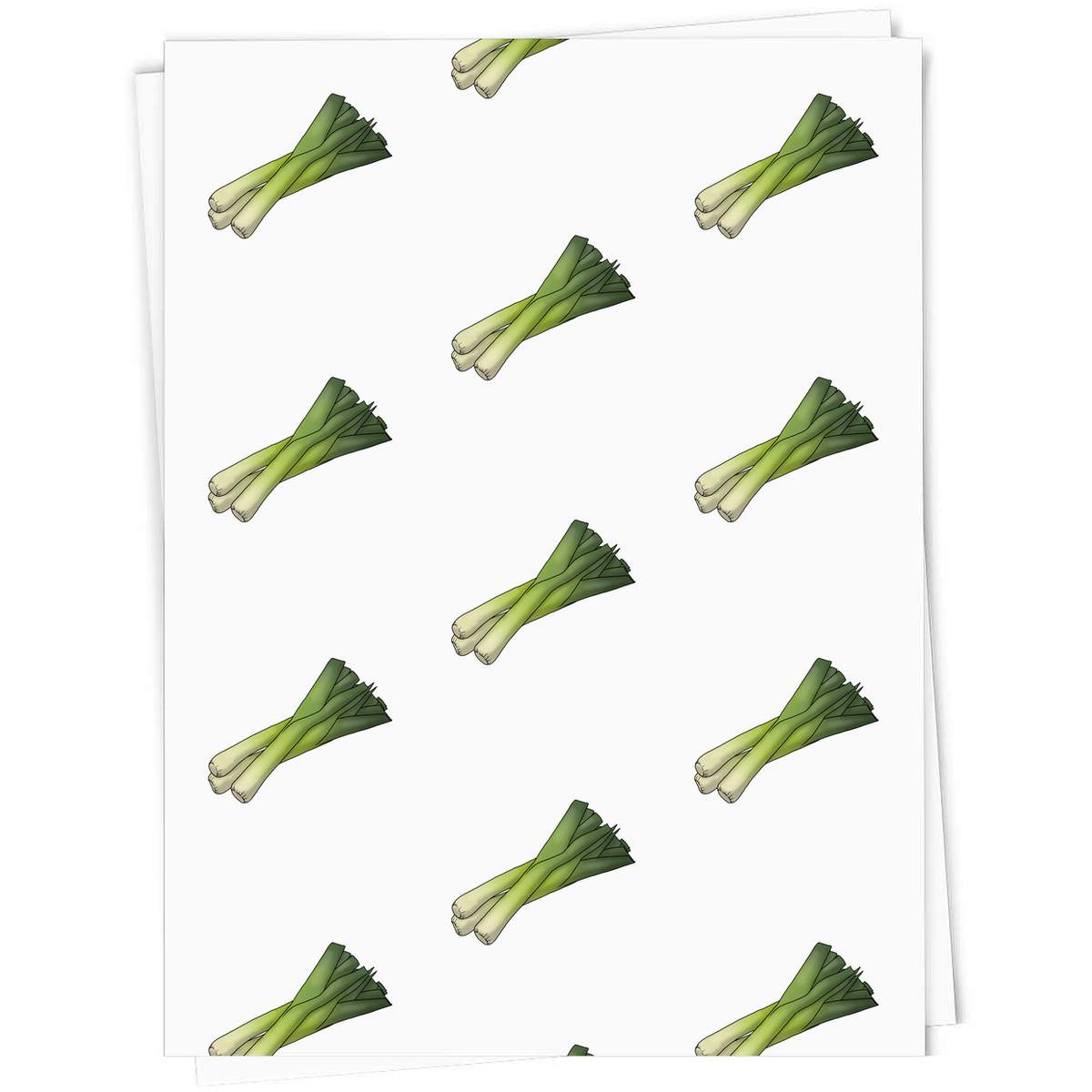 'Leeks' Gift Wrap / Wrapping Paper / Gift Tags (GI037494)