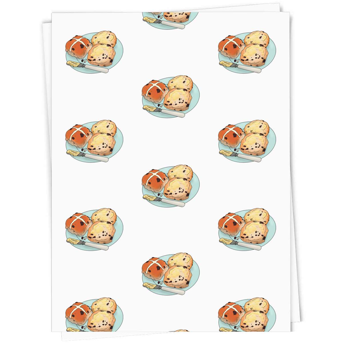 'Toasted Teacakes' Gift Wrap / Wrapping Paper / Gift Tags (GI039431)