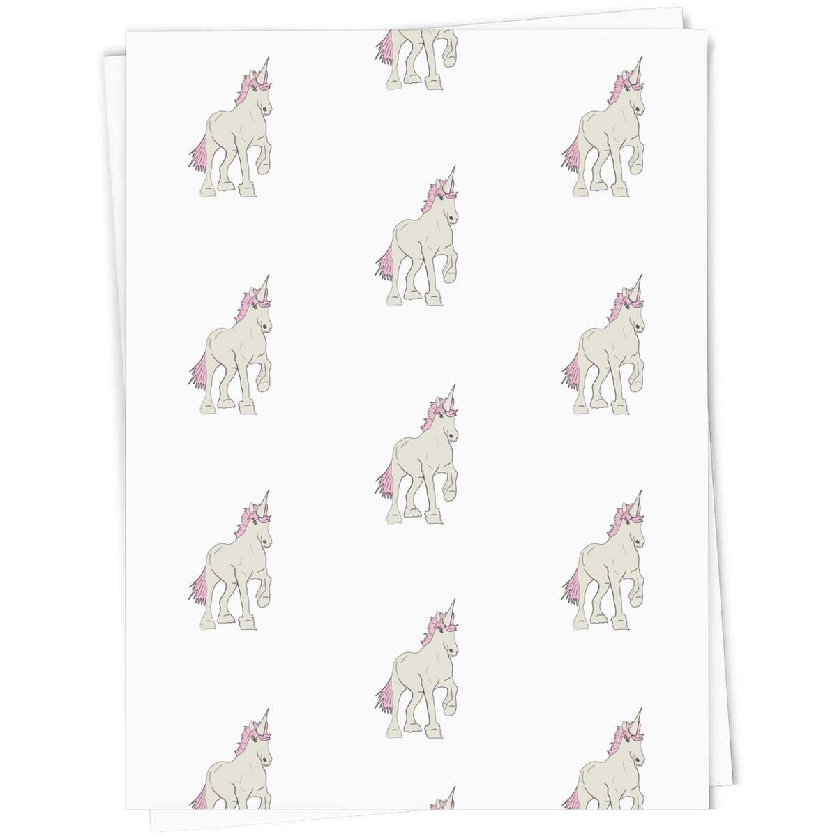 'Unicorn pink hair ' Gift Wrap / Wrapping Paper / Gift Tags (GI039893)