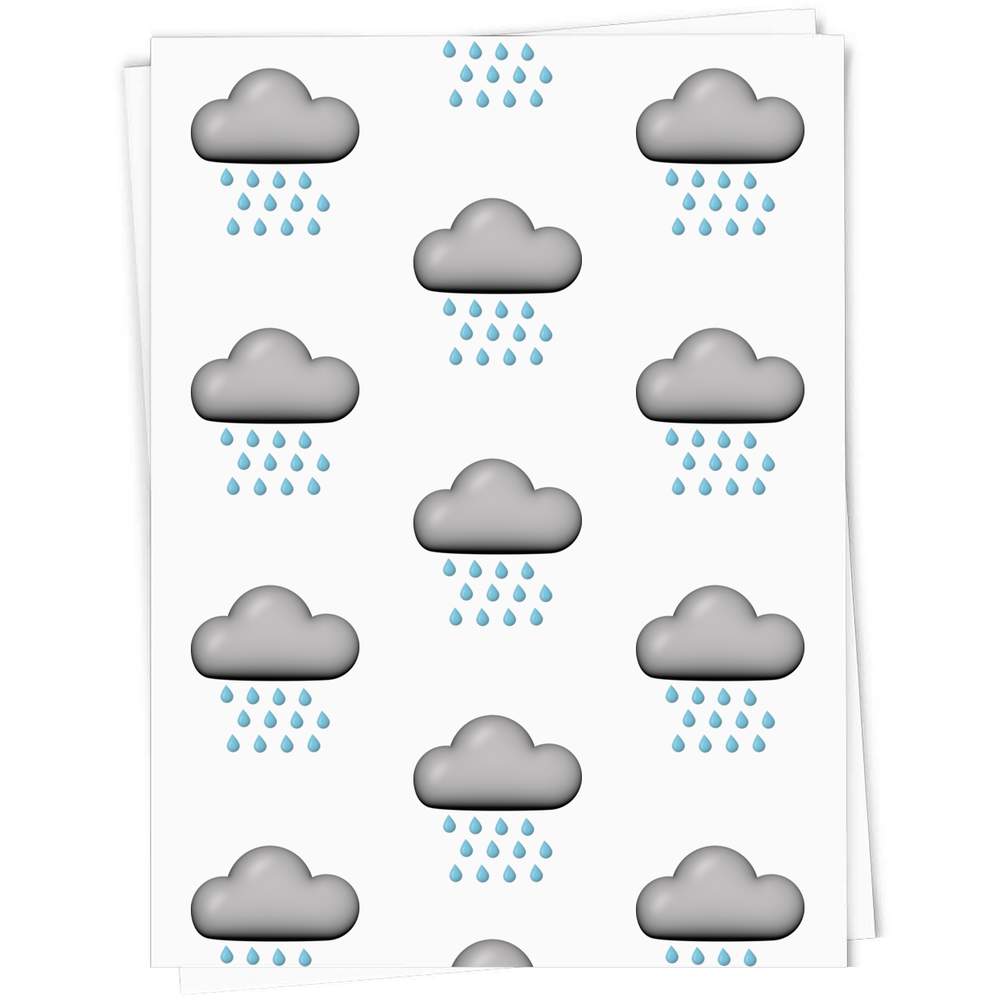 'Rain Cloud' Gift Wrap / Wrapping Paper / Gift Tags (GI042186)