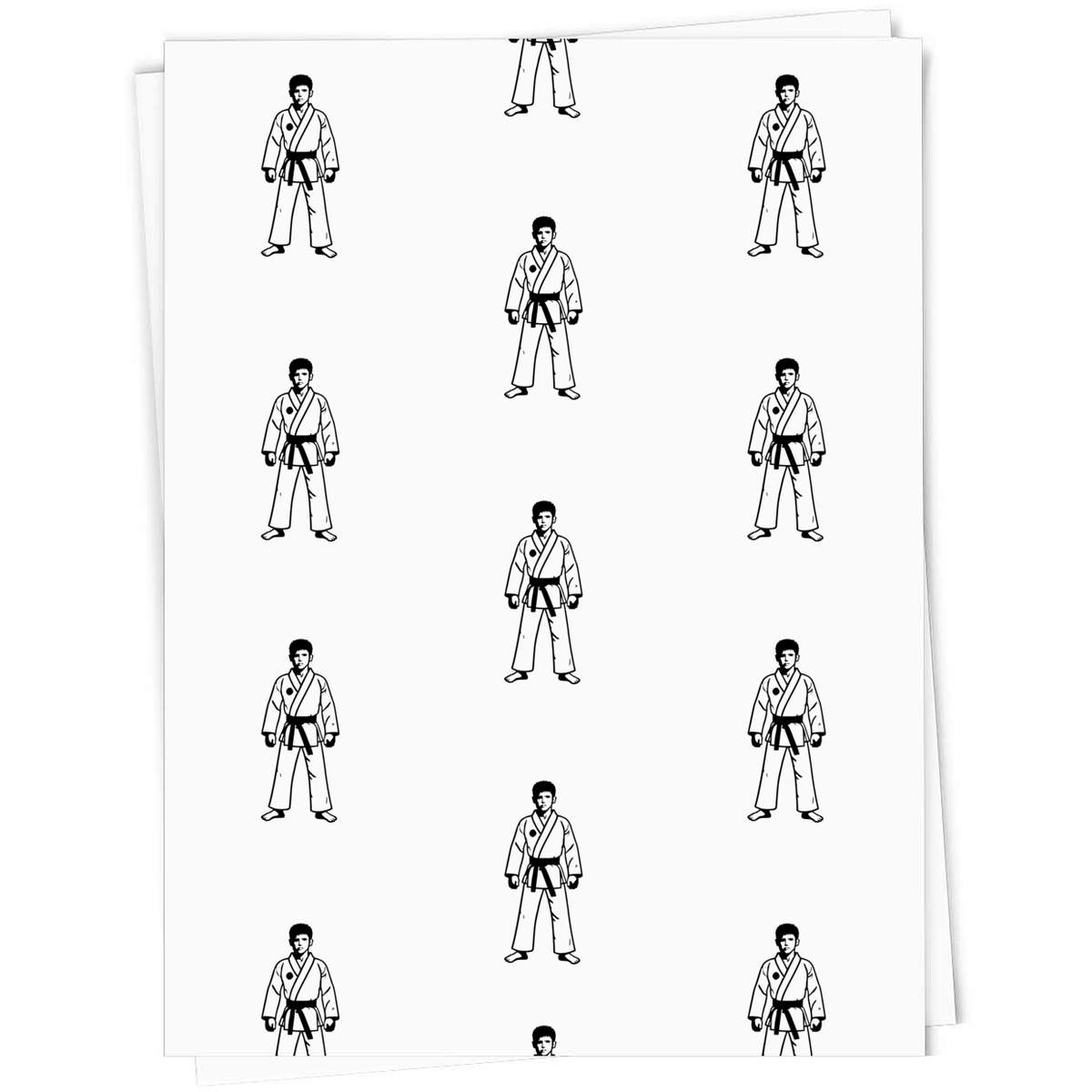 'Taekwondo Belt' Gift Wrap / Wrapping Paper / Gift Tags (GI044459)