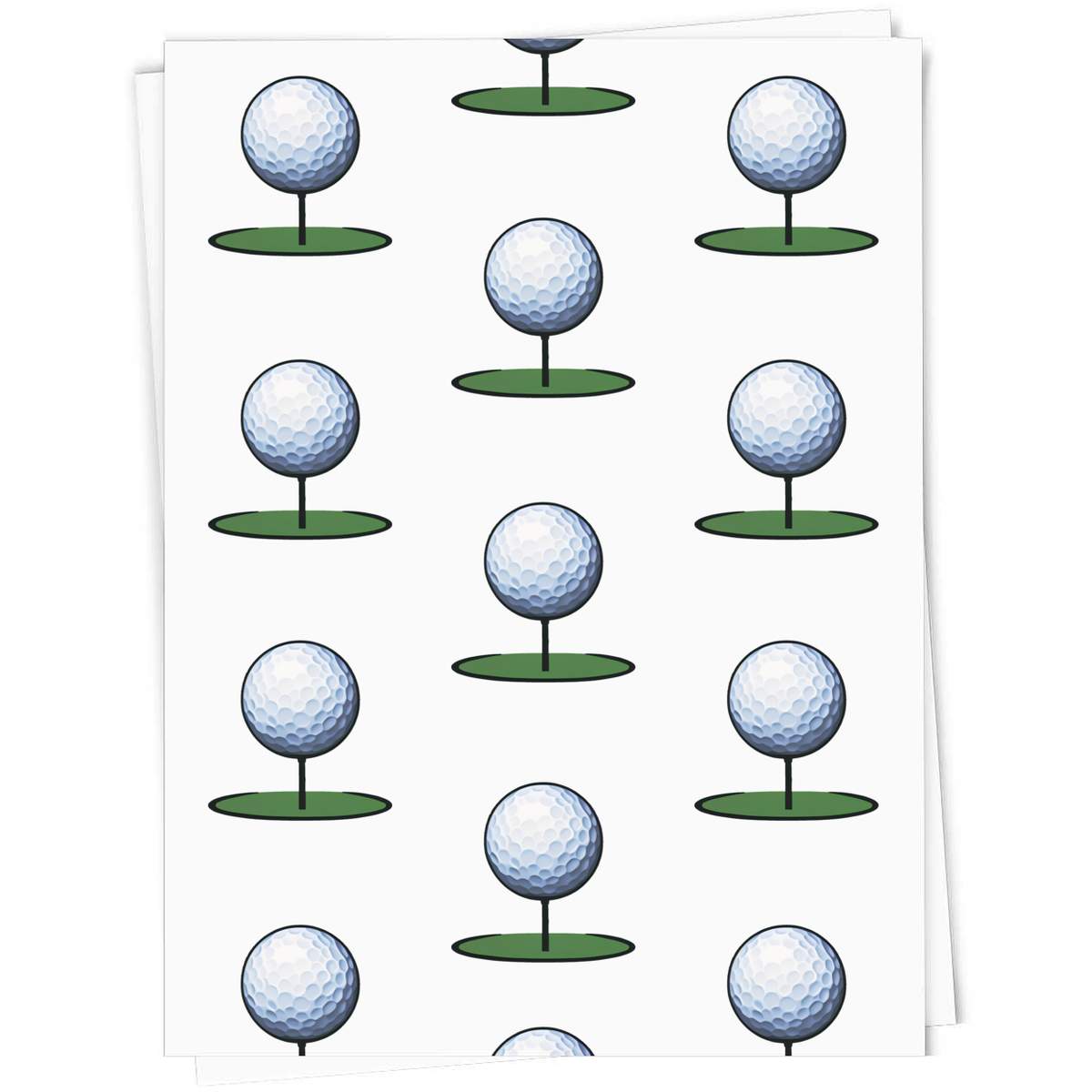 'Golf Ball' Gift Wrap / Wrapping Paper / Gift Tags (GI044465)