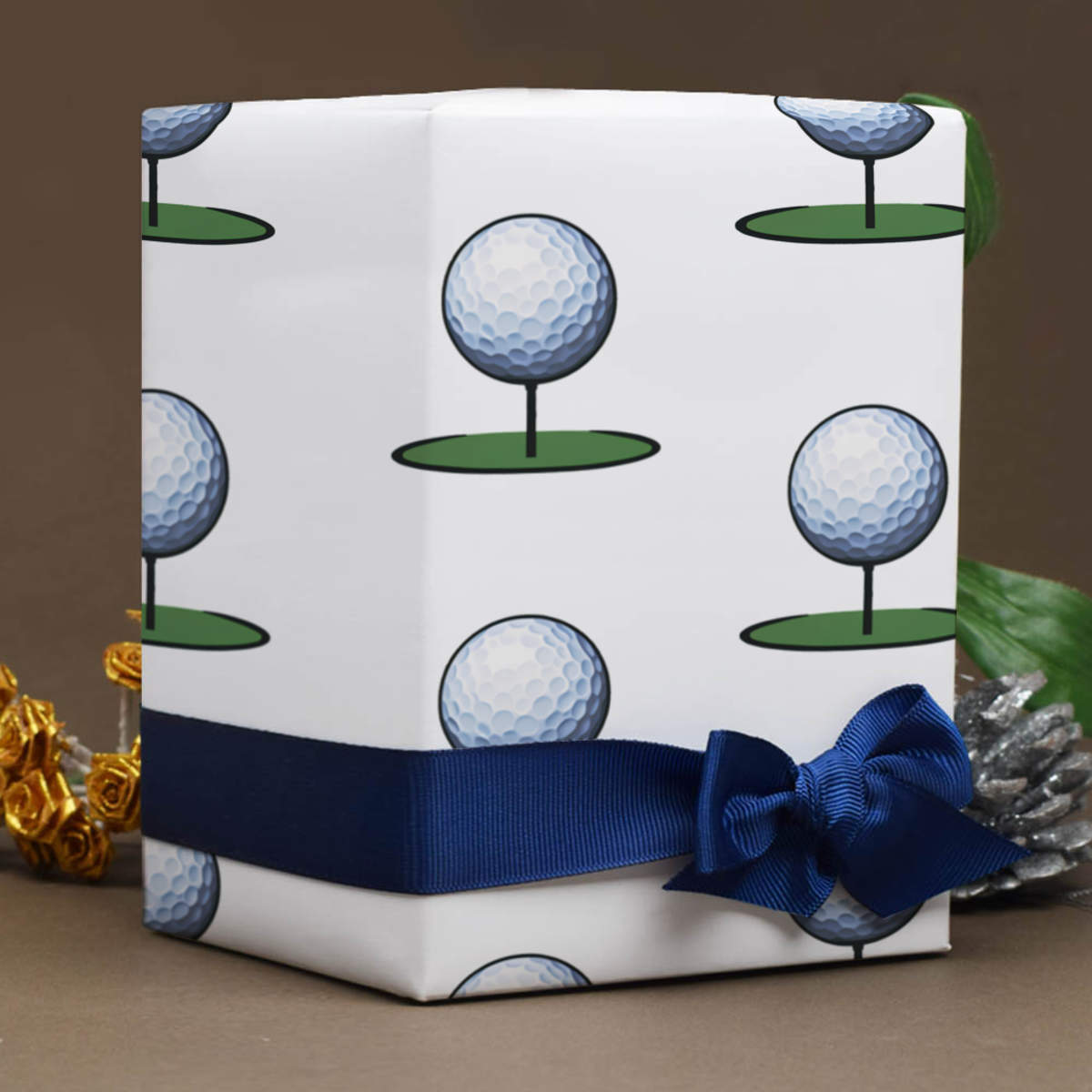 'Golf Ball' Gift Wrap / Wrapping Paper / Gift Tags (GI044465)
