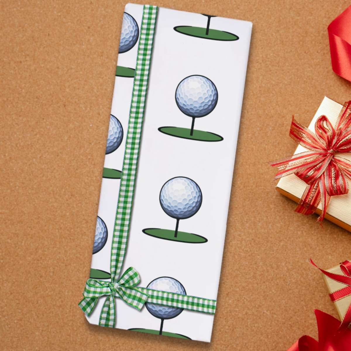 'Golf Ball' Gift Wrap / Wrapping Paper / Gift Tags (GI044465)