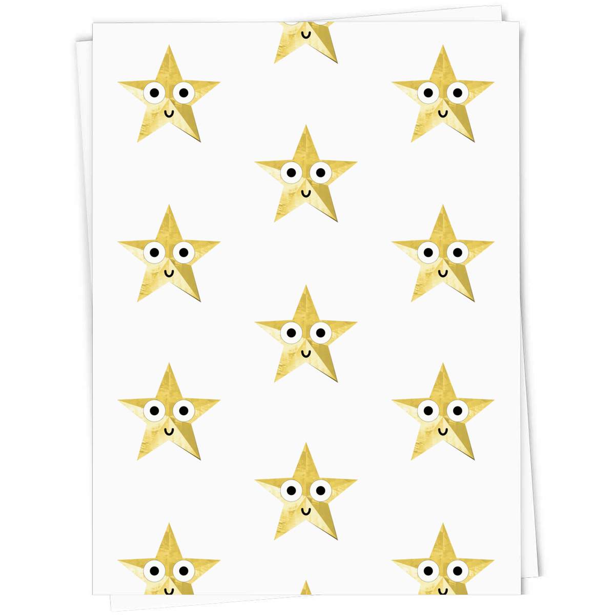 'Happy Star' Gift Wrap / Wrapping Paper / Gift Tags (GI046787)