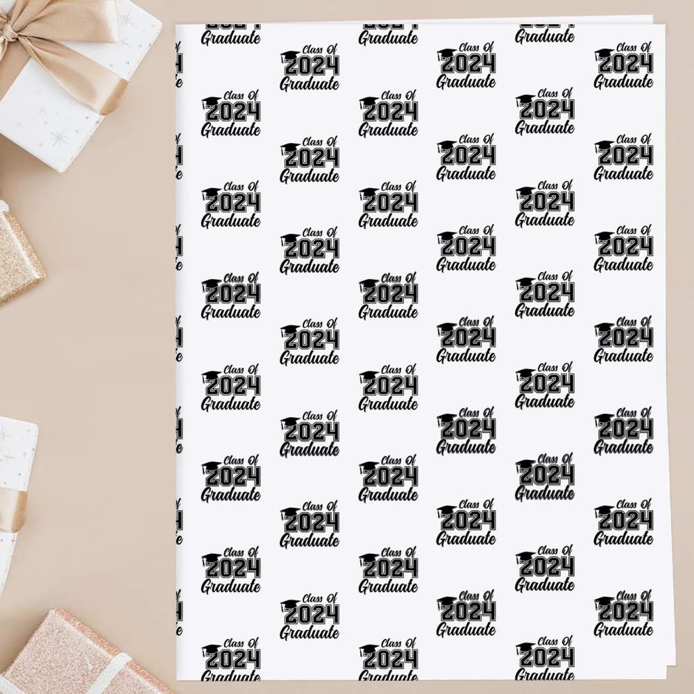 'Class Of 2024 Graduate' Gift Wrap / Wrapping Paper / Gift Tags (GI046878) - Picture 8 of 16