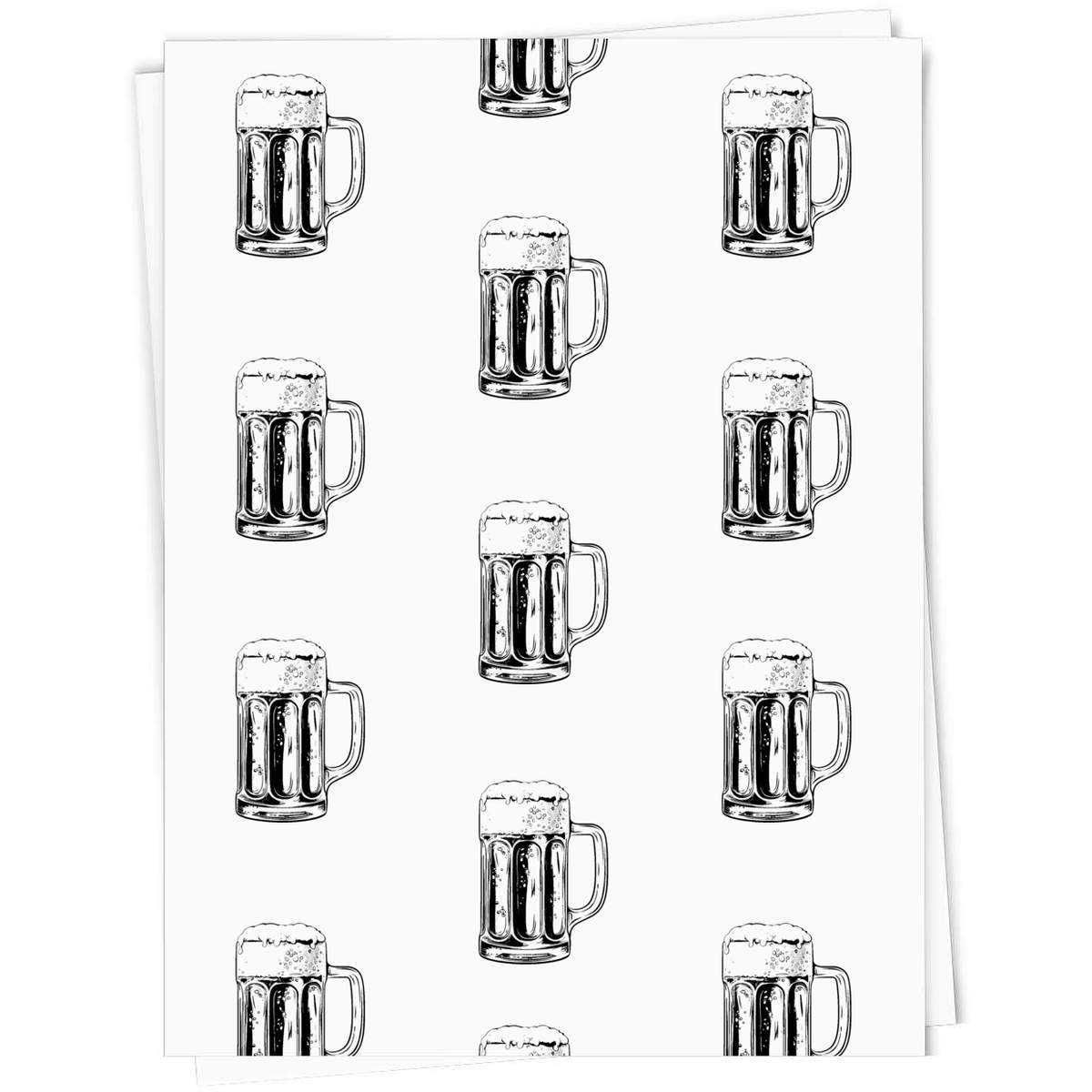 'Beer Mug' Gift Wrap / Wrapping Paper / Gift Tags (GI047081)