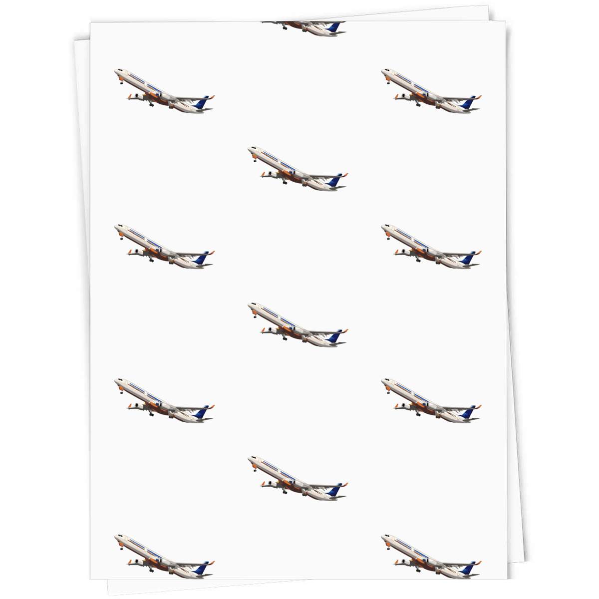 A1 'Airplane Taking Off' Gift Wrap / Wrapping Paper Sheet (GI00095455)