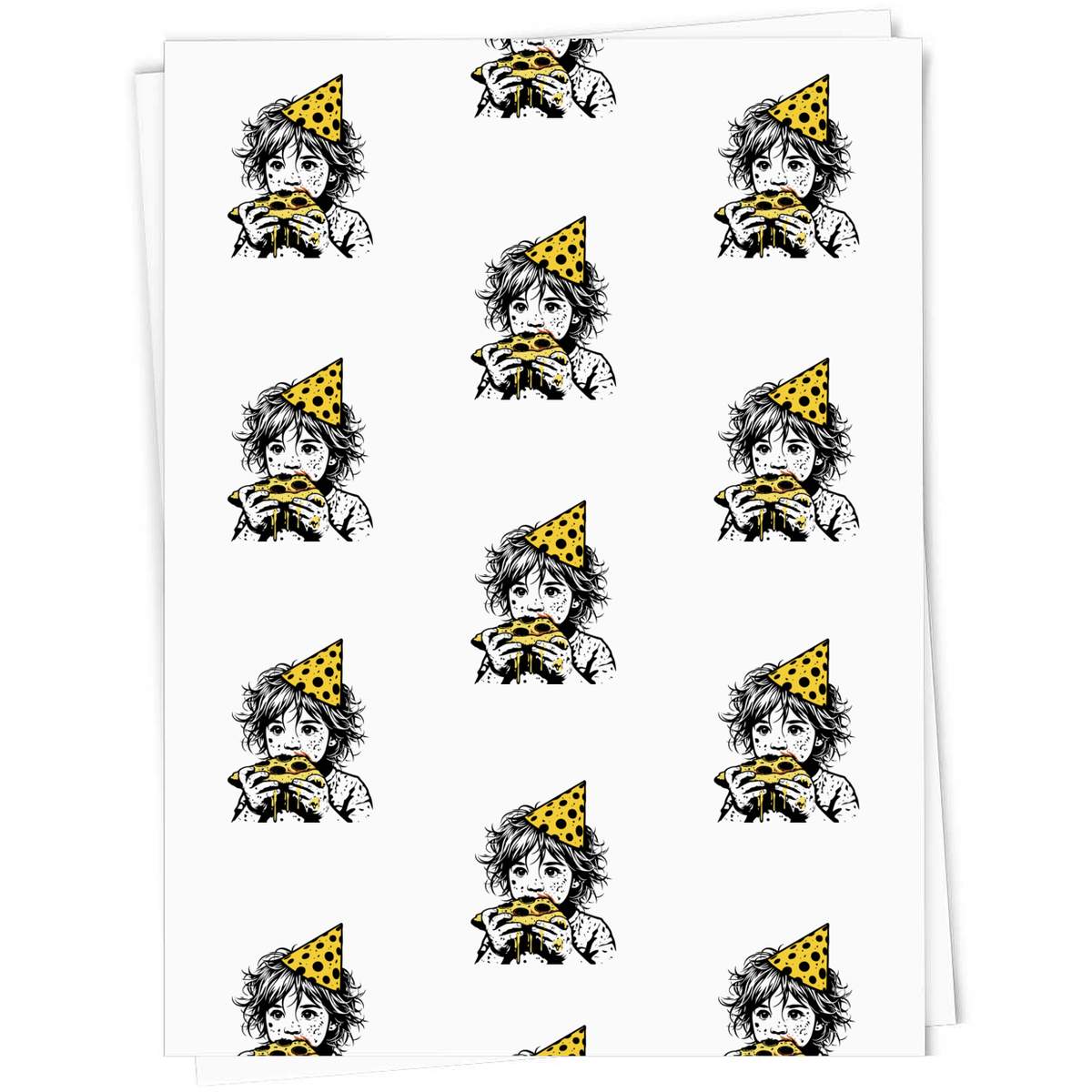 'Pizza Party' Gift Wrap / Wrapping Paper / Gift Tags (GI048365)
