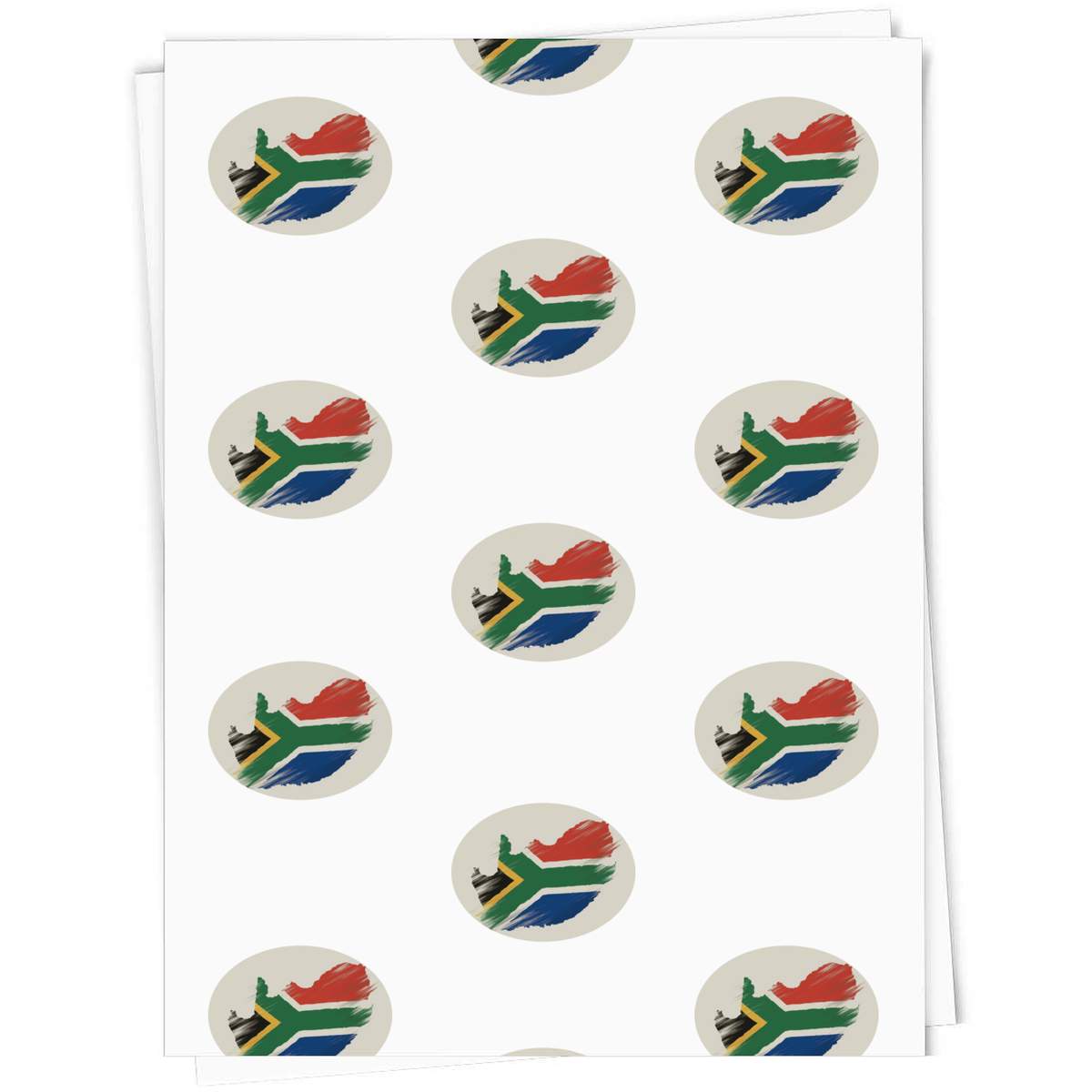 'South Africa' Gift Wrap / Gift Tags - Present Paper and Labels for Birthdays, Christmas, Weddings and Parties (GI051438)