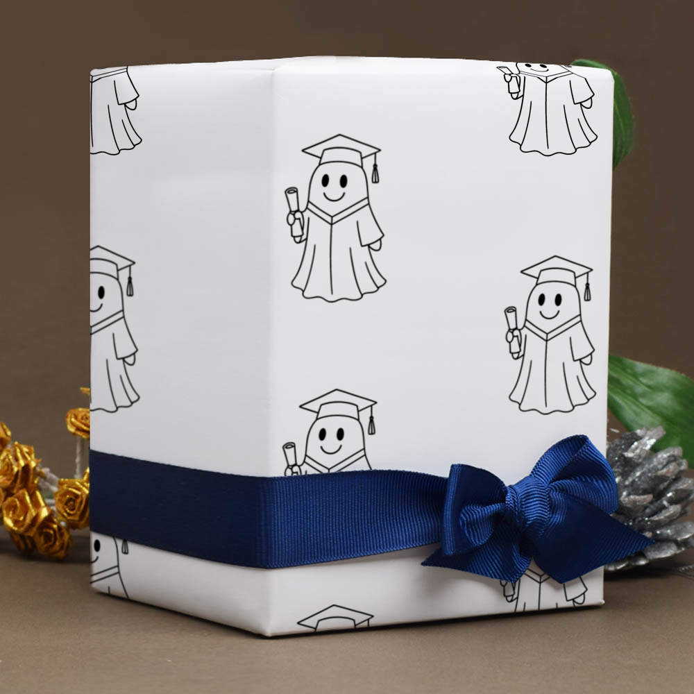 'Graduation Ghost' Gift Wrap / Wrapping Paper / Gift Tags (GI055047) - Picture 6 of 12
