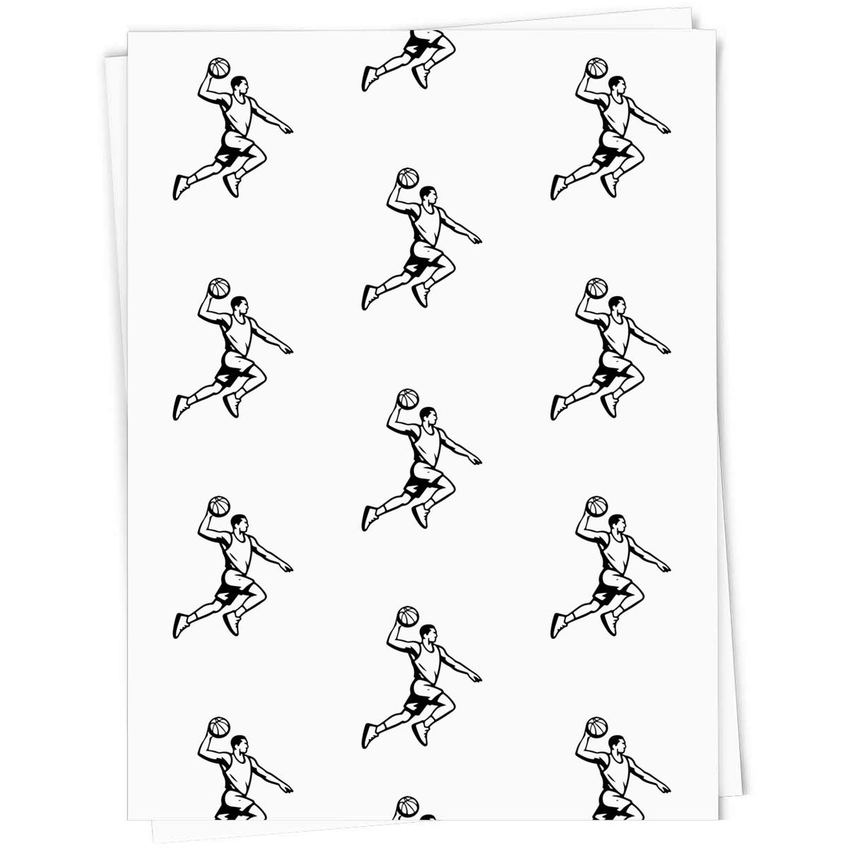 'Basketball Player Dunk' Gift Wrap / Wrapping Paper / Gift Tags (GI055382)