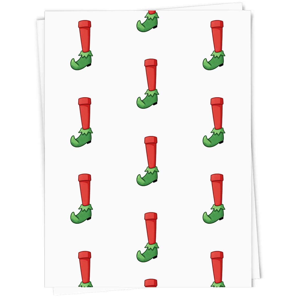 'Elf Shoe' Gift Wrap / Wrapping Paper / Gift Tags (GI062860)