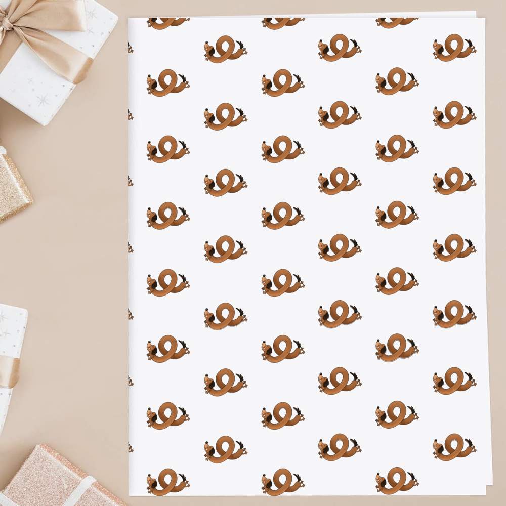 'Long Sausage Dog' Gift Wrap / Wrapping Paper / Gift Tags (GI034429) - Picture 12 of 16
