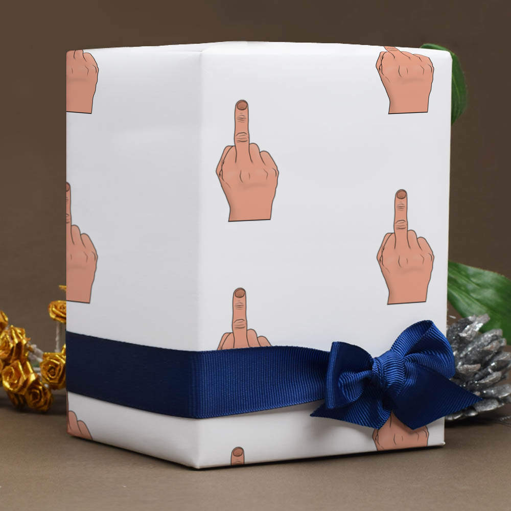 'Swearing Middle Finger' Gift Wrap / Wrapping Paper / Gift Tags (GI035457) - Picture 10 of 16