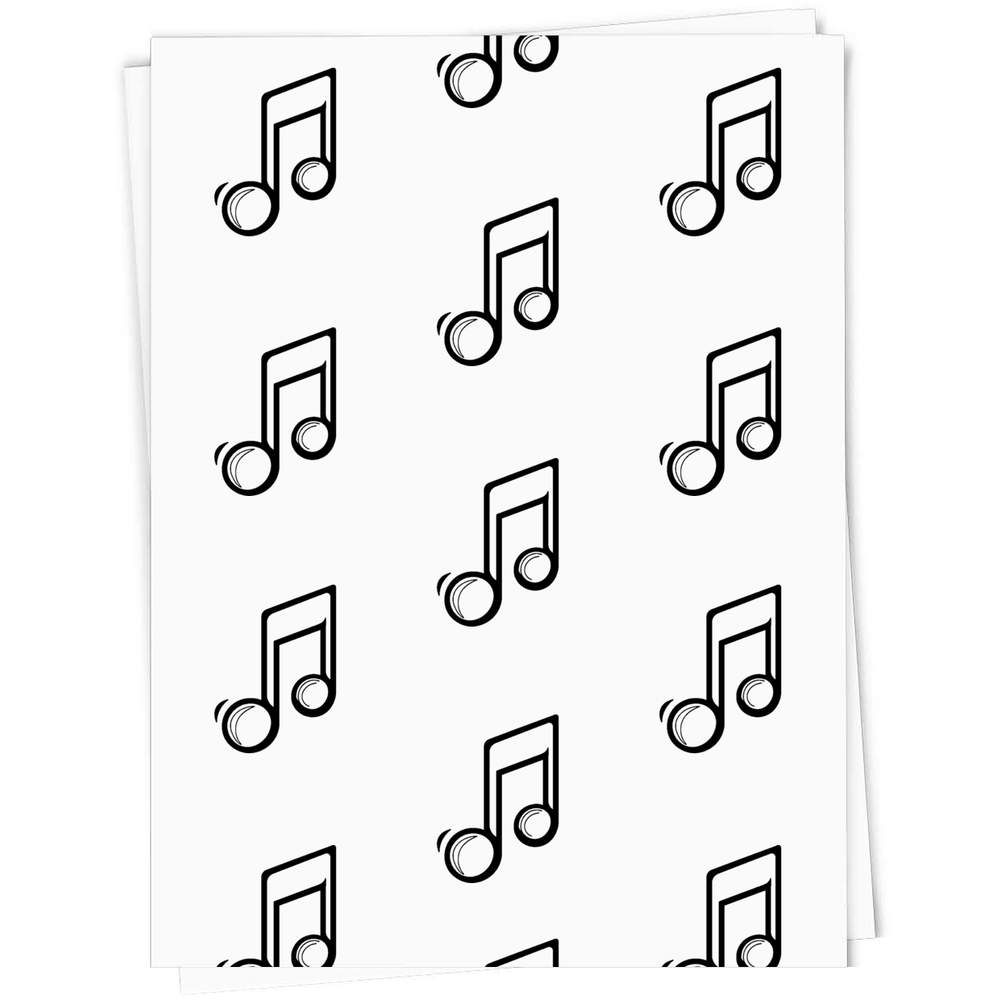 'Music Note' Gift Wrap / Wrapping Paper / Gift Tags (GI045825)