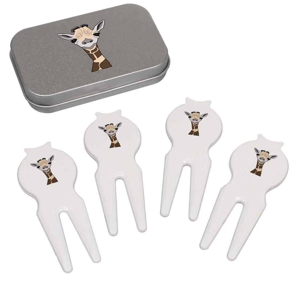 'Baby Giraffe' Golf Divot Tool / Repair Fork Gift Set (GO00035259)