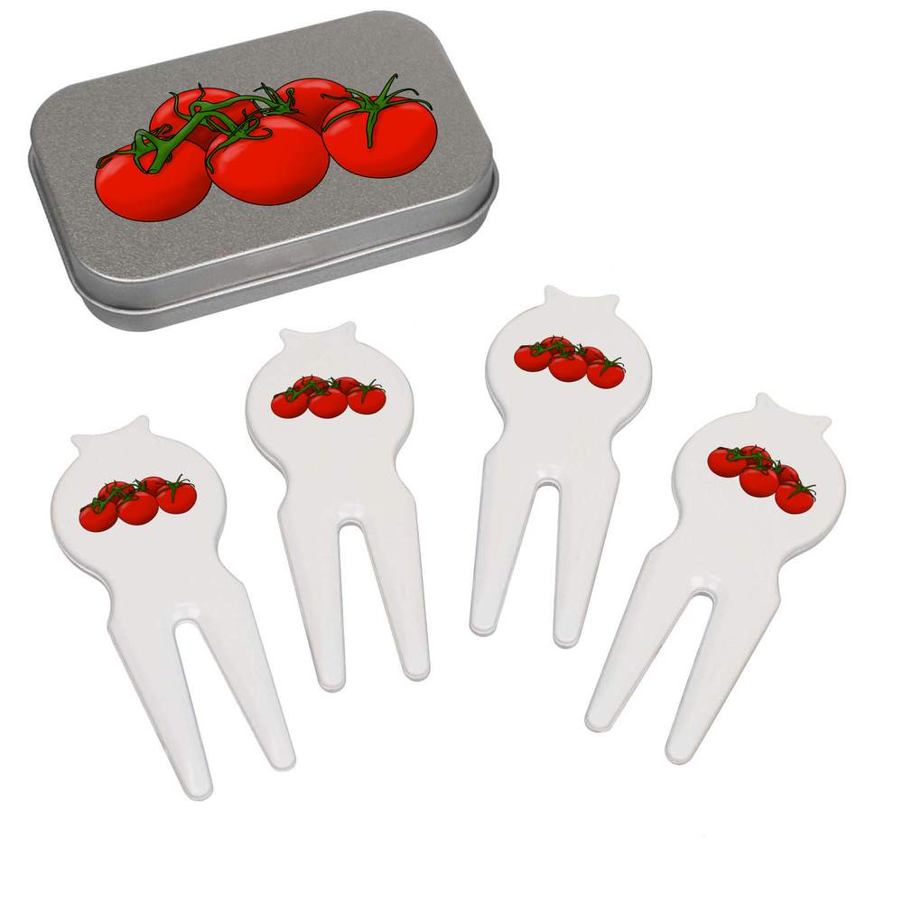 'Vine Tomatoes' Golf Divot Tool / Repair Fork Gift Set (GO00049840)