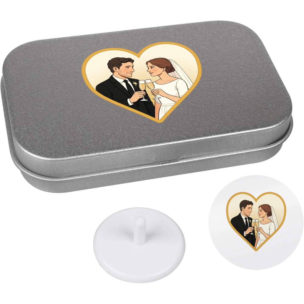 'Loved Up Bride & Groom' Golf Markers Gift Set (GO00084122)