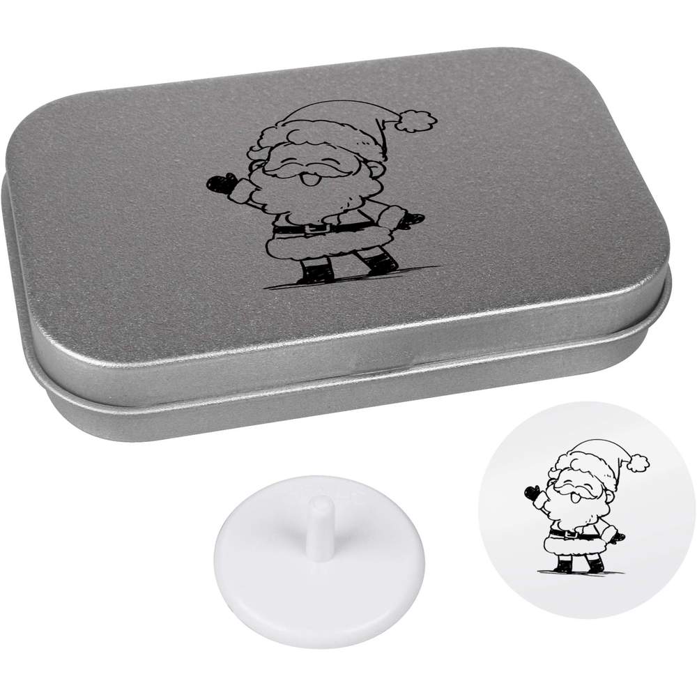 'Sketchy Cute Santa Waving' Golf Markers Gift Set (GO00084375)