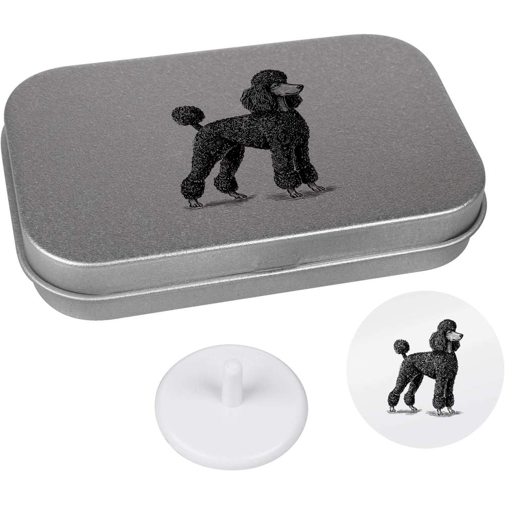 'Black Poodle Side View' Golf Markers Gift Set (GO00085631)