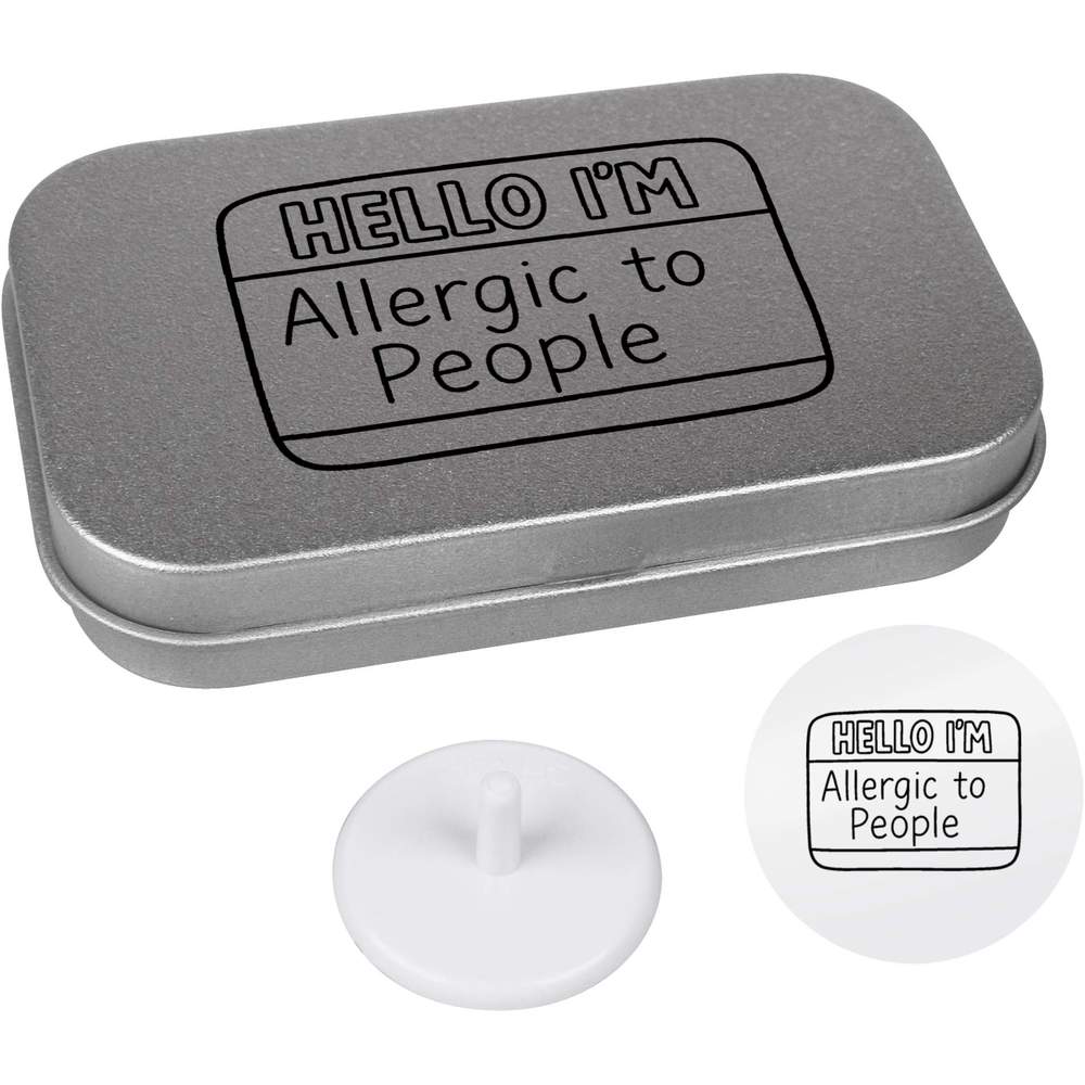 'Hello I'm Allergic To People' Golf Markers Gift Set (GO00085985)