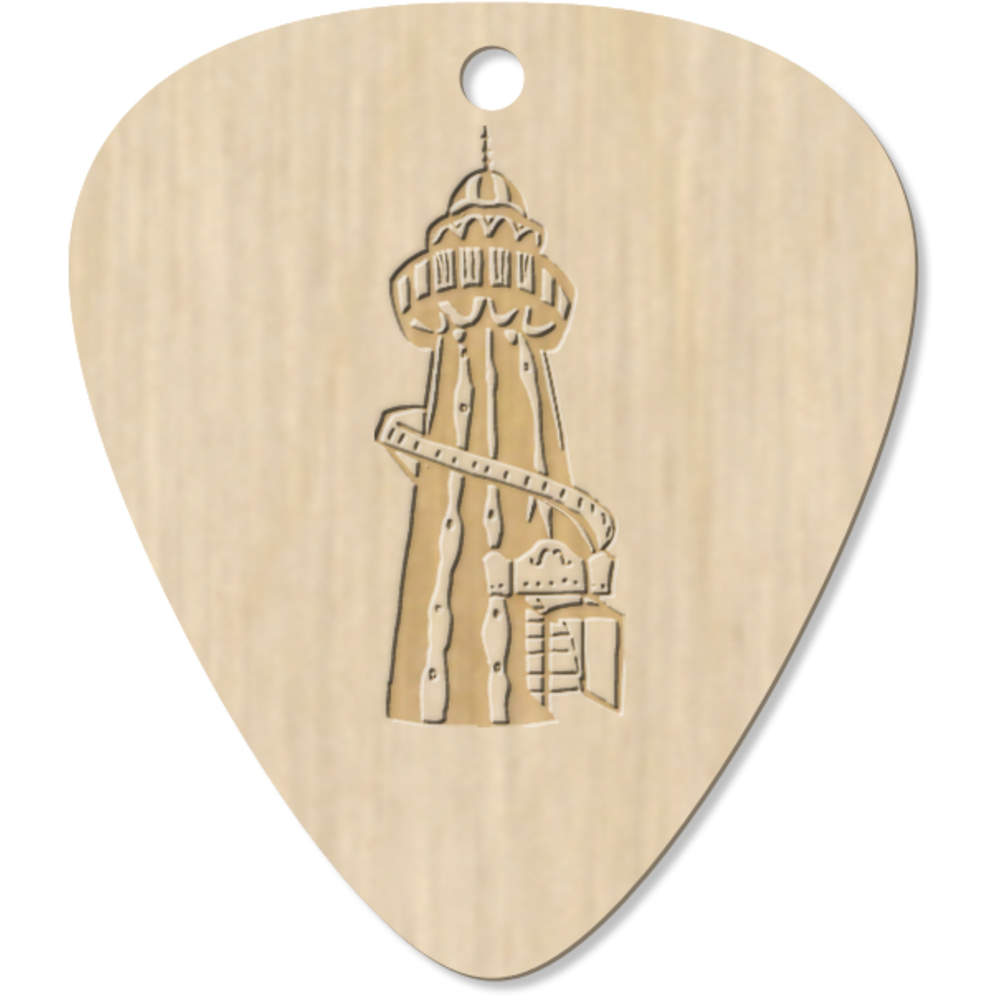 7 x 'Helter Skelter' Guitar Picks / Pendants (GP00005435)