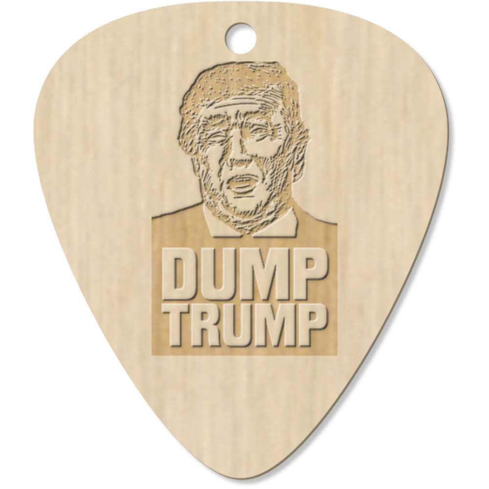 7 x 'Donald Trump Portrait' Guitar Picks / Pendants (GP00009487)
