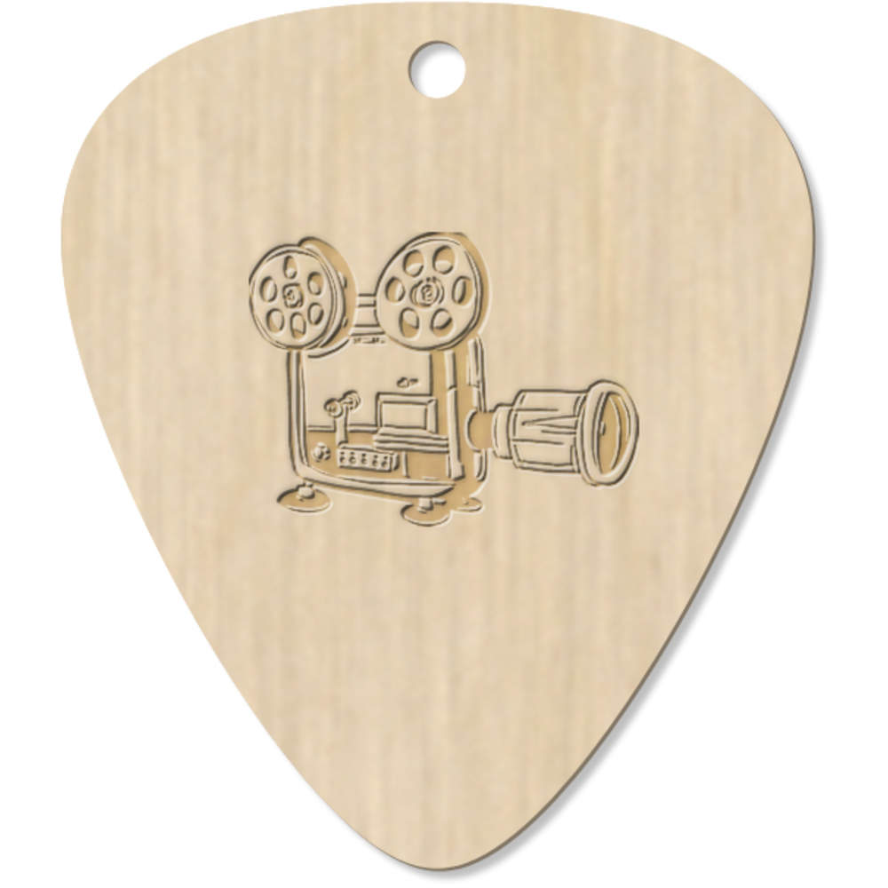 7 x 'Vintage Film Camera' Guitar Picks / Pendants (GP00012094)