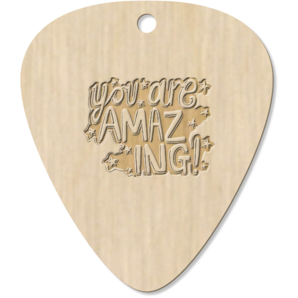 7 x 'You Are Amazing' Guitar Picks / Pendants (GP00012579)