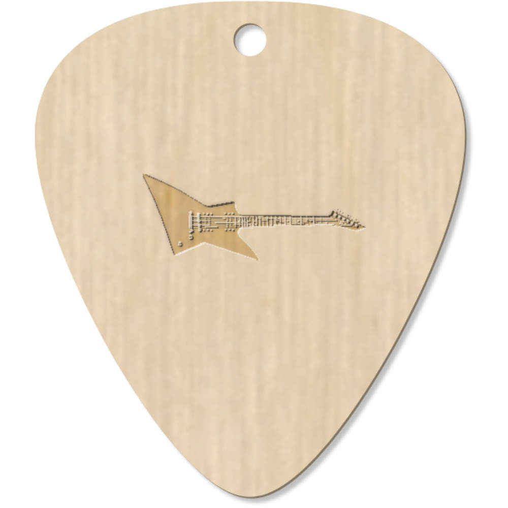 7 x 'Electric Guitar' Guitar Picks / Pendants (GP00018127)