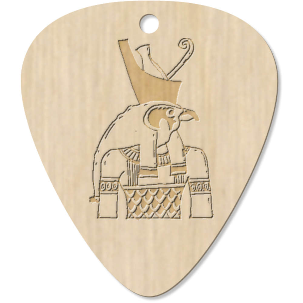 7 x 'Egyptian Symbol' Guitar Picks / Pendants (GP00019915)