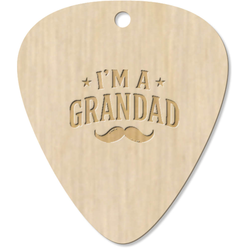7 x 'I'm a Grandad' Guitar Picks / Pendants (GP00035396)