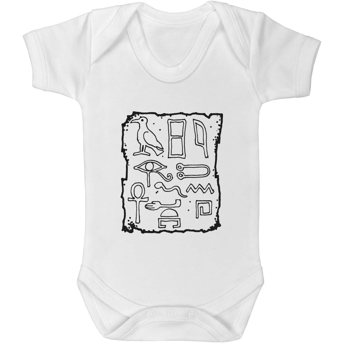 'Egyptian Hieroglyph' Baby Grows / Bodysuits (GR024840)