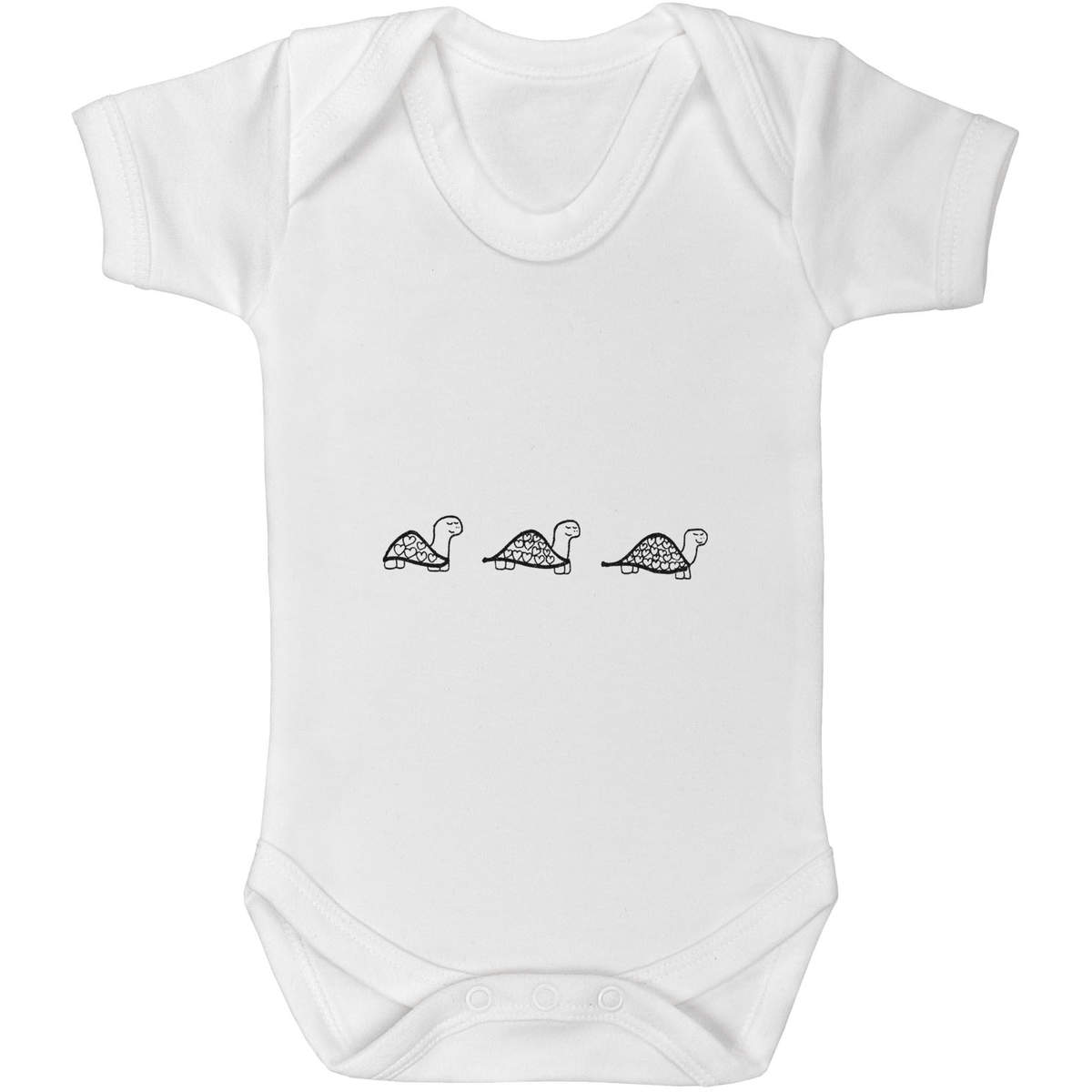 'Heart Tortoises' Baby Grows / Bodysuits (GR028396)