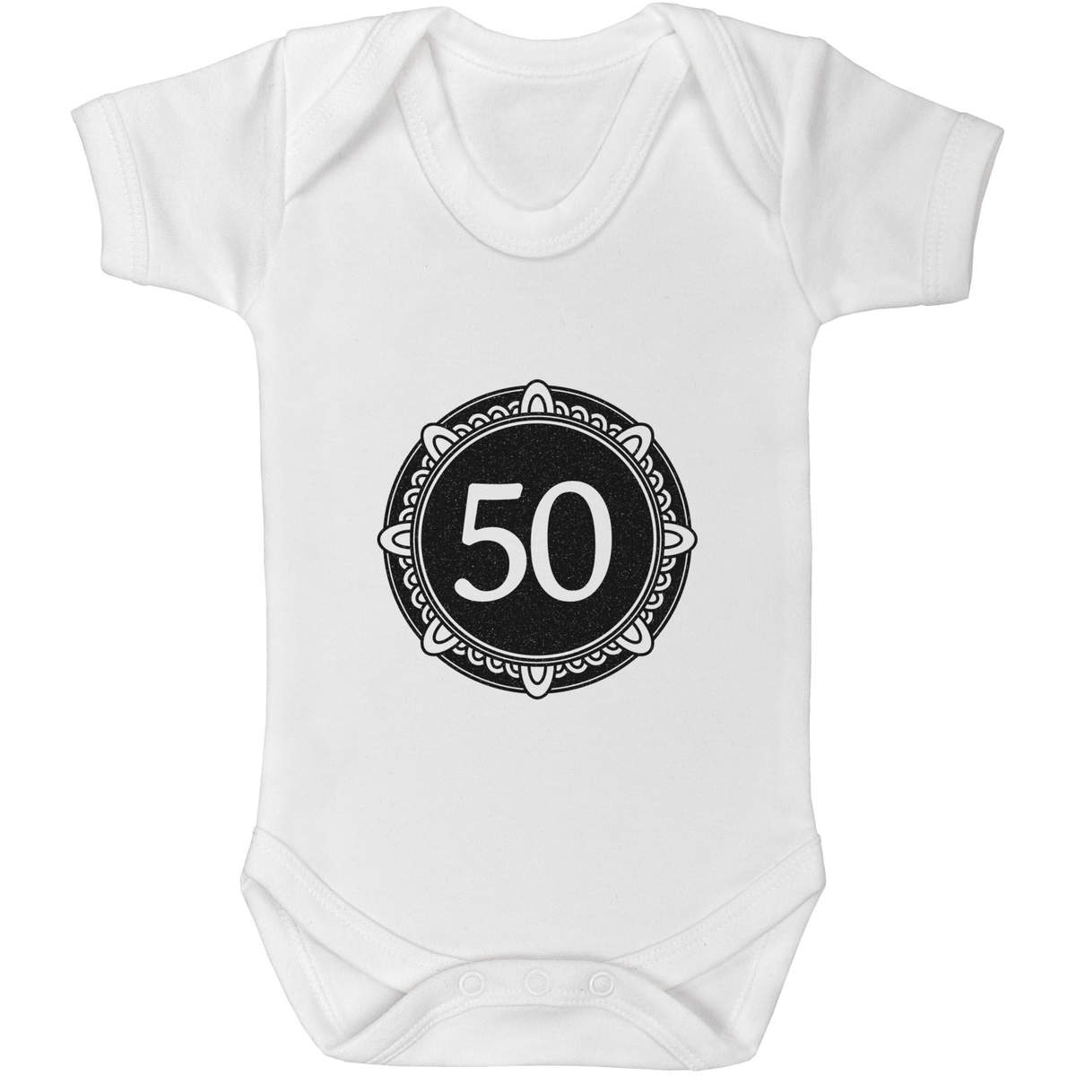 'Gold Wedding Anniversary' Baby Grows / Bodysuits (GR029571)