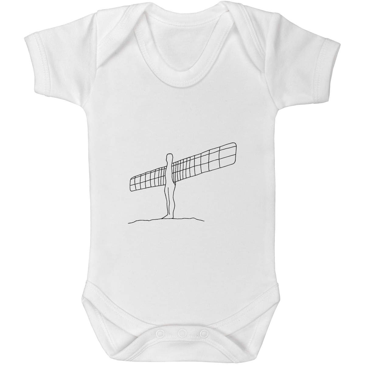 'Angel Of The North' Baby Grows / Bodysuits (GR035176)