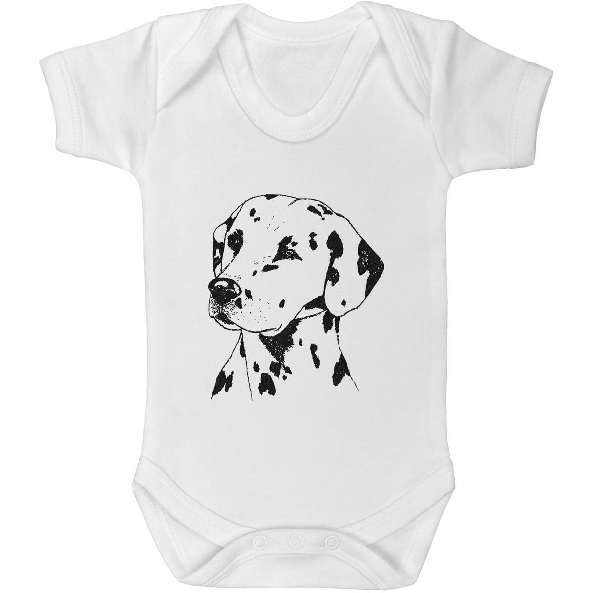 'Dalmation Head' Baby Grows / Bodysuits (GR036401)