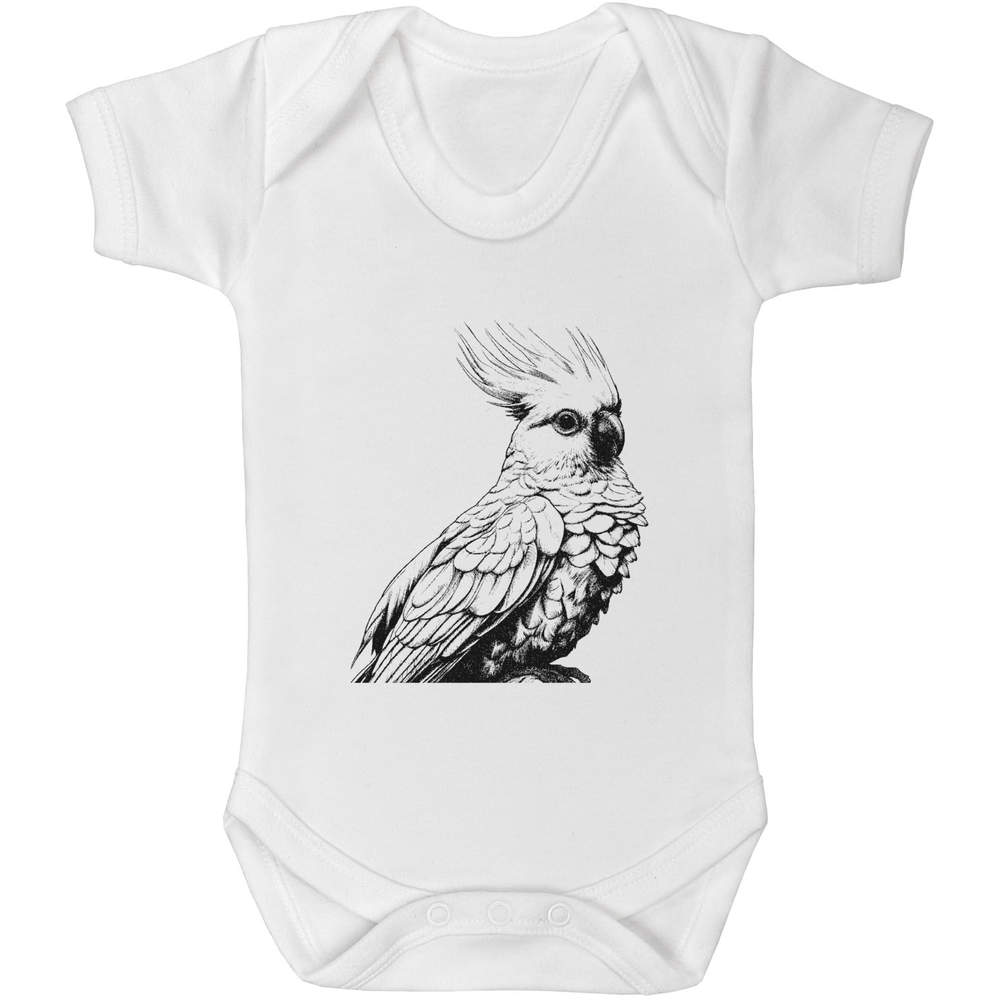 'cockatiel' Baby Grows / Bodysuits (GR042979) - Picture 3 of 10