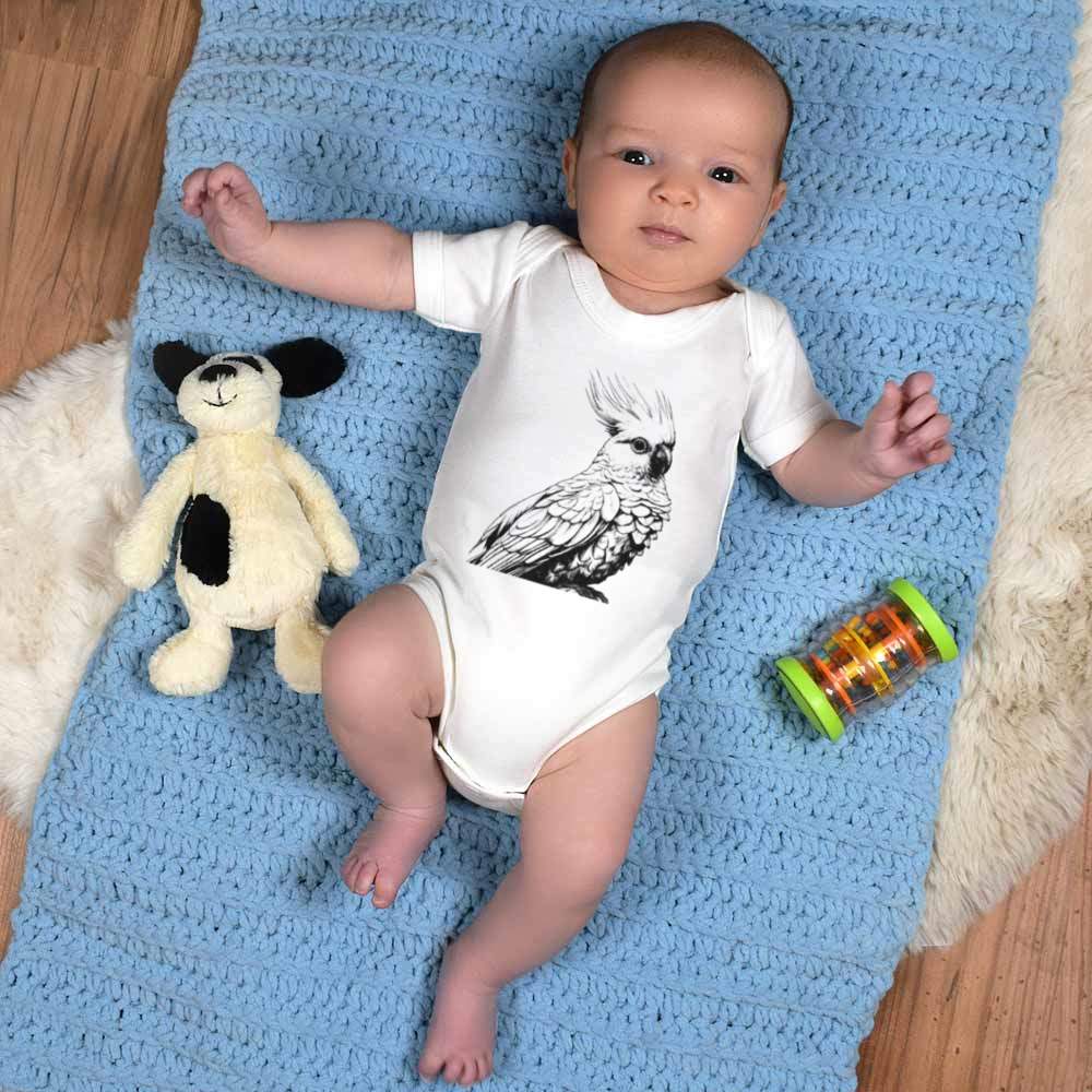 'cockatiel' Baby Grows / Bodysuits (GR042979) - Picture 4 of 10