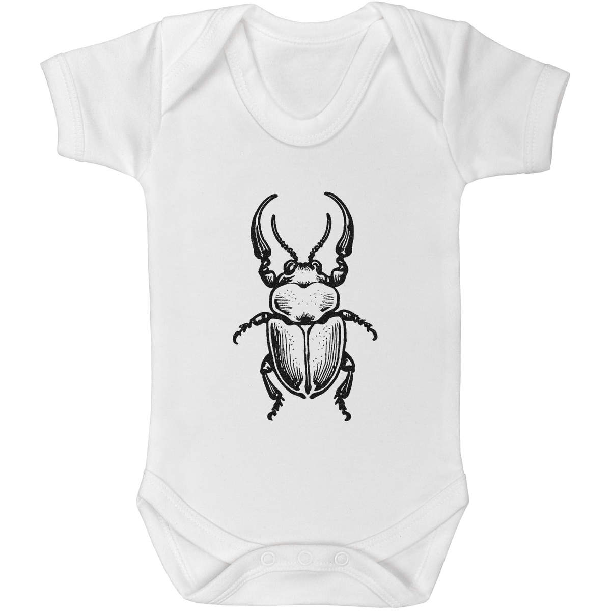 'Asian Rhinoceros Beetle' Baby Grows / Bodysuits (GR045990)