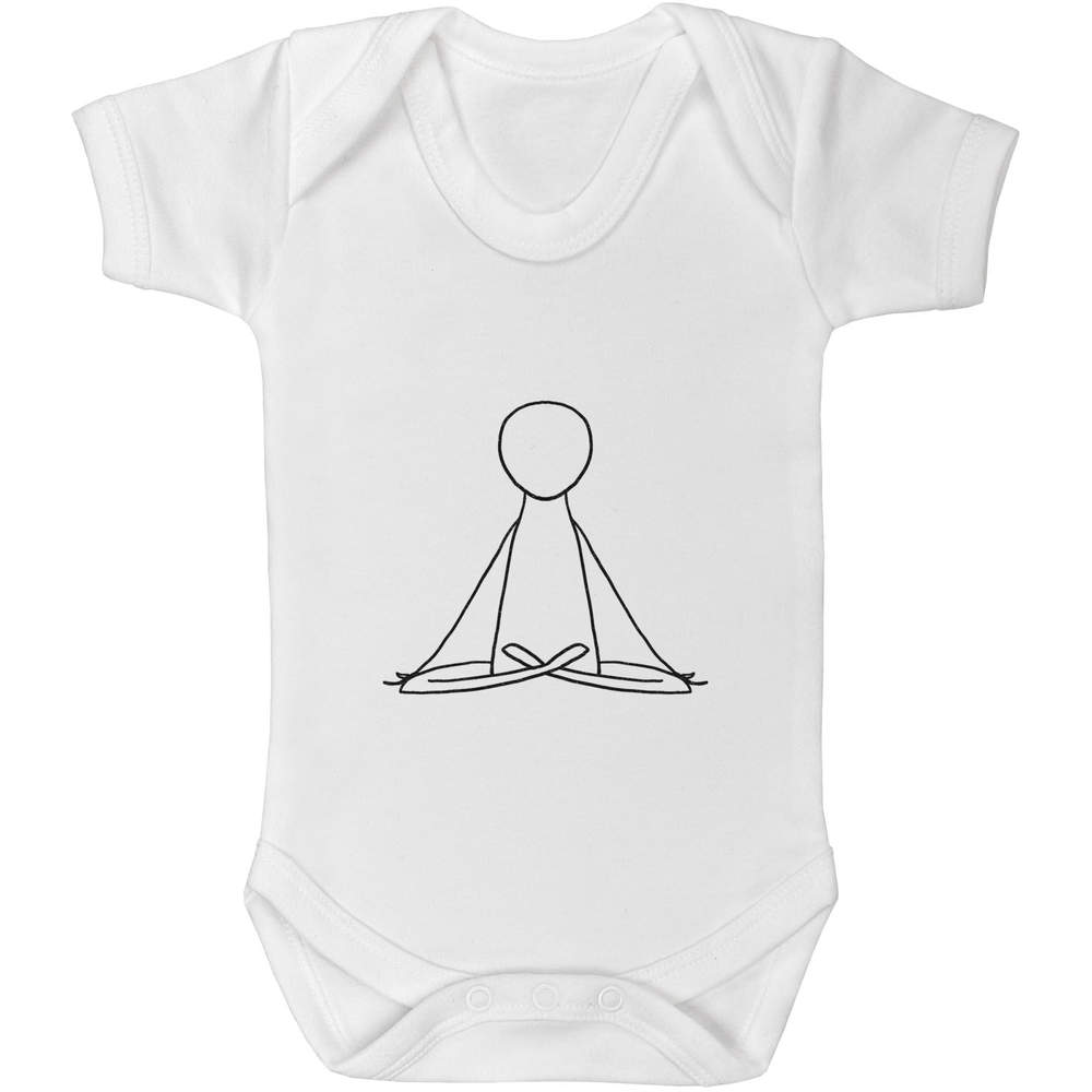 'Yoga Lotus Pose' Bebé Crece / Body (GR050305) - Imagen 3 de 10
