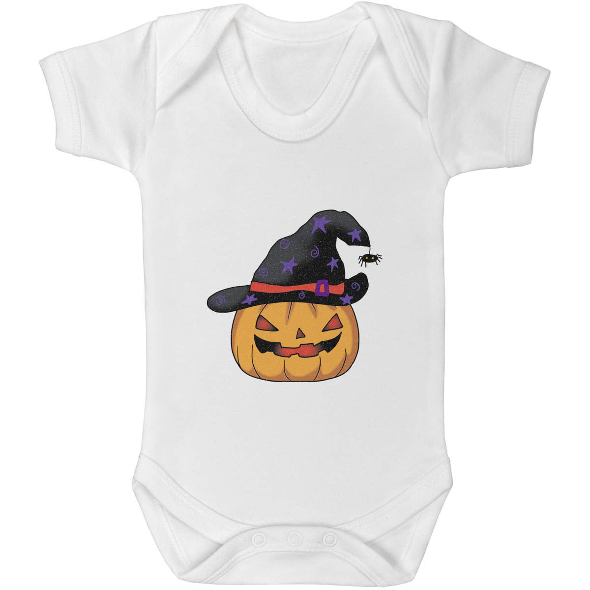 'Halloween Pumpkin' Baby Grows / Bodysuits (GR050445)