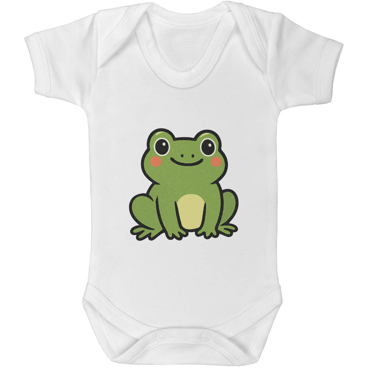 'Cute Sitting Frog' Baby Grows / Bodysuits (GR055824)